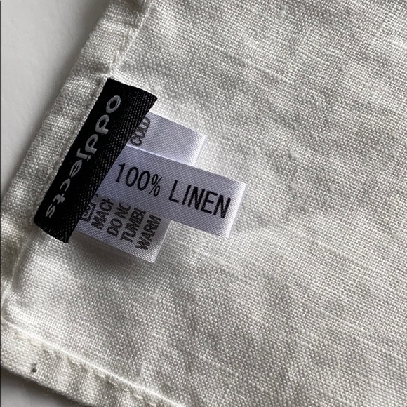 Set of 4 Linen Napkins & Napkin Rings - Picture 16 of 16